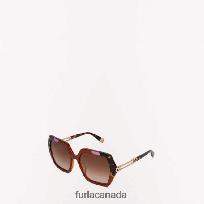 Sunglasses SFU684 sunglasses cognac h Furla Women JJN26T226 Accessories