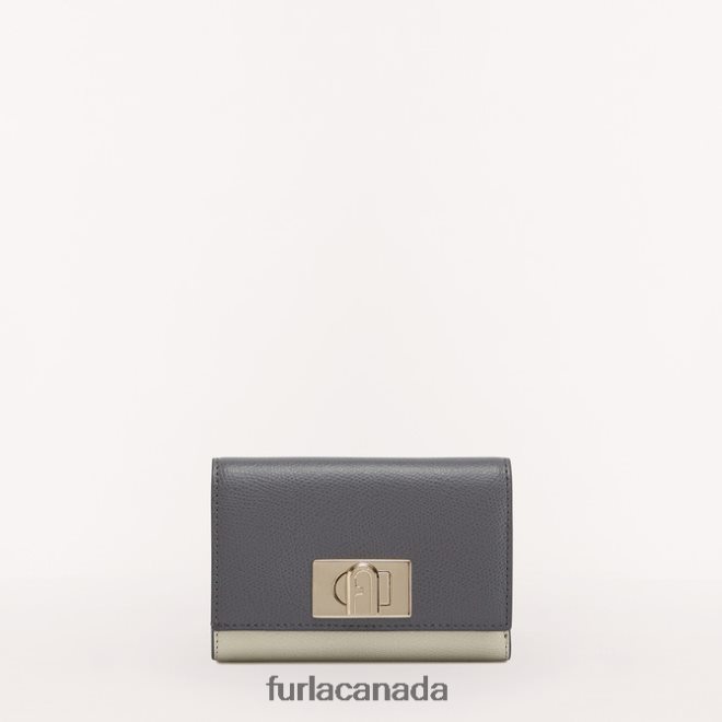 1927 compact wallet m soil/marmo c/perla e int. Furla Women JJN26T197 Accessories