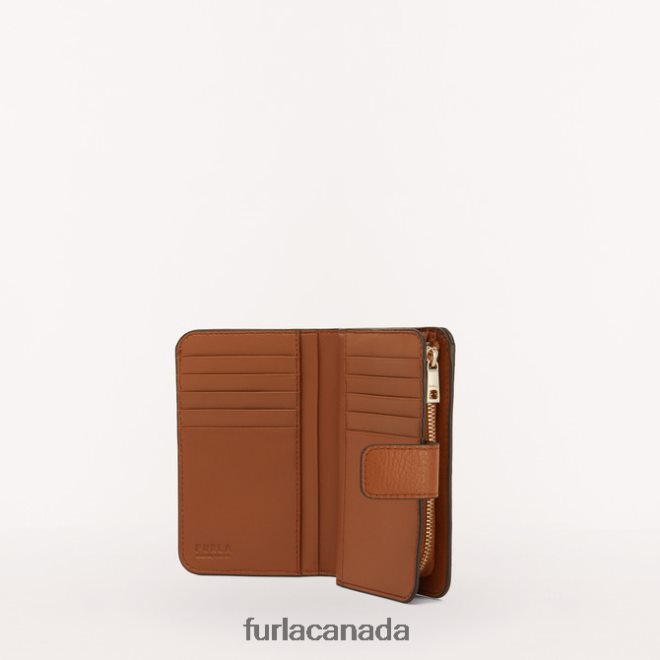 Camelia compact wallet m cognac h Furla Women JJN26T184 Accessories