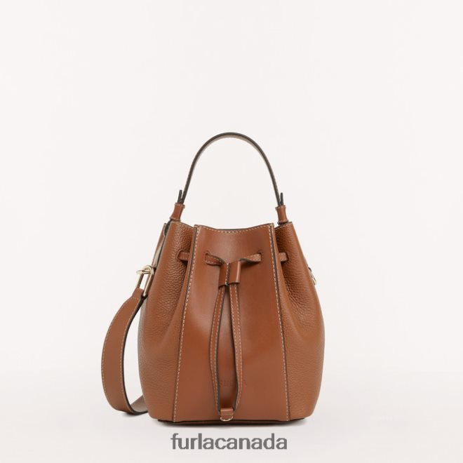Miastella bucket bag mini cognac h Furla Women JJN26T119 Accessories