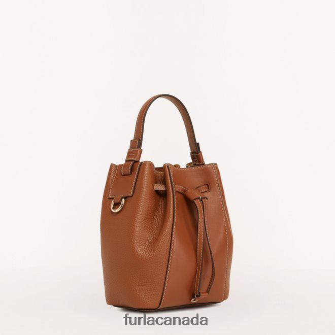 Miastella bucket bag mini cognac h Furla Women JJN26T119 Accessories