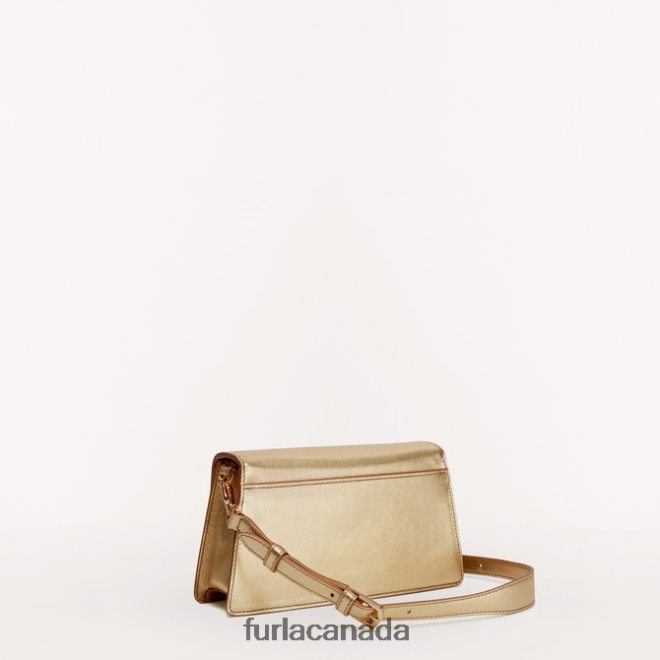 Zoe shoulder bag mini color gold Furla Women JJN26T80 Accessories