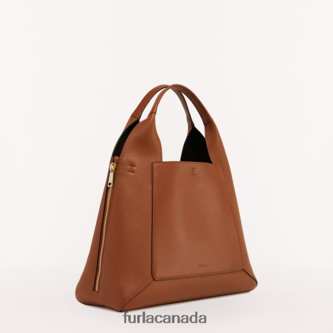 Gilda tote l cognac h/nero Furla Women JJN26T61 Accessories