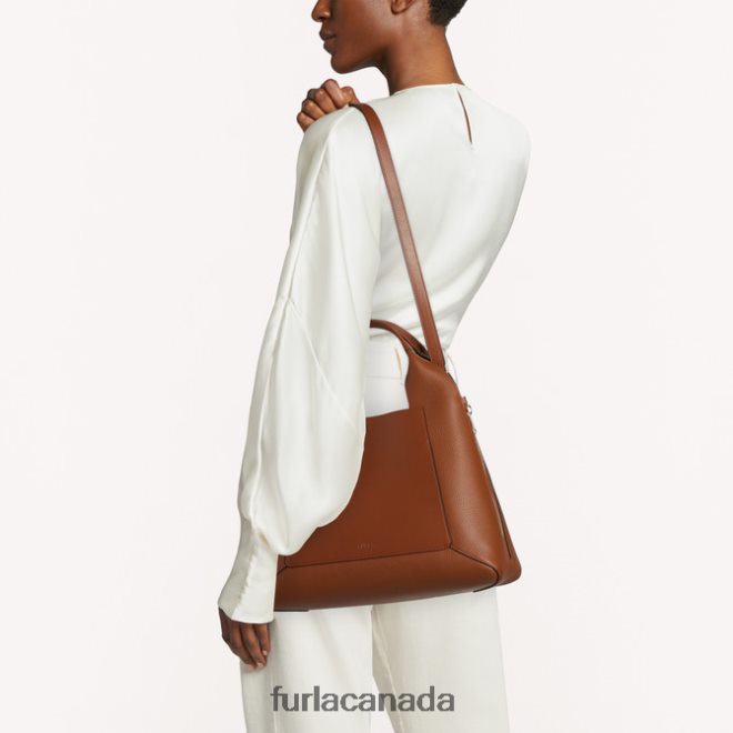 Gilda tote l cognac h/nero Furla Women JJN26T61 Accessories