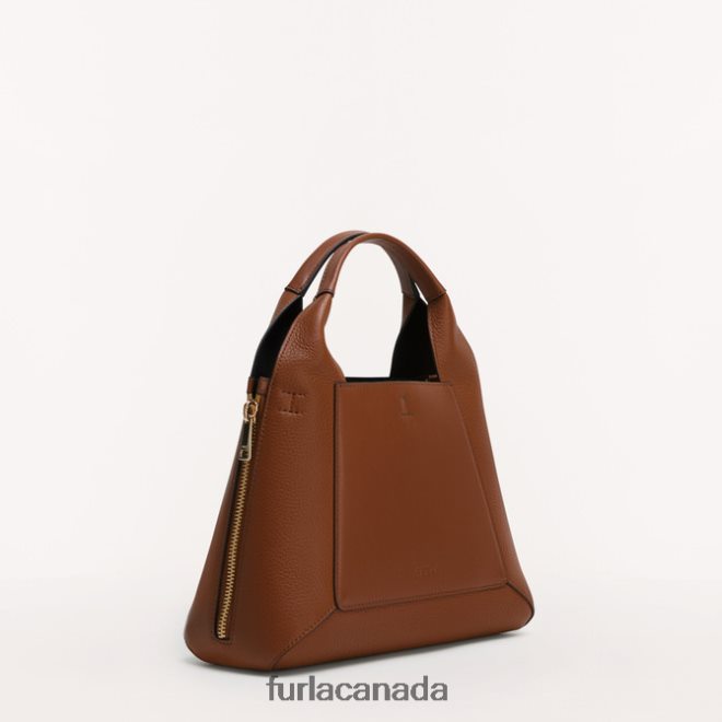 Gilda tote m cognac h/nero Furla Women JJN26T55 Accessories