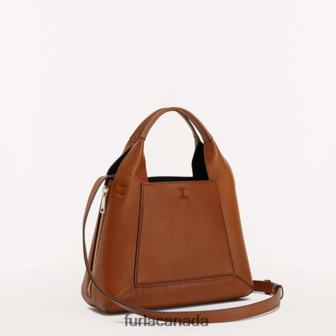 Gilda tote m cognac h/nero Furla Women JJN26T55 Accessories