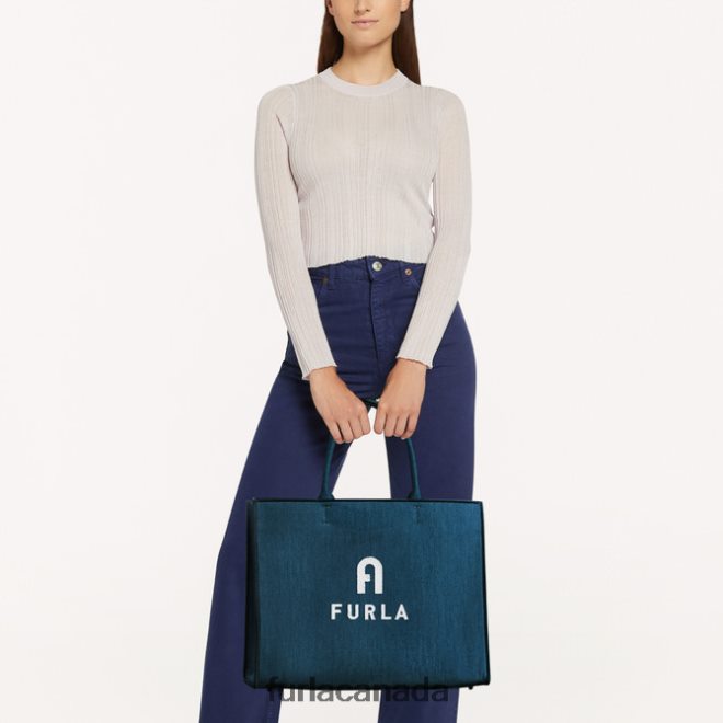 Opportunity tote l blue jay/marshmallow Furla Women JJN26T19 Accessories