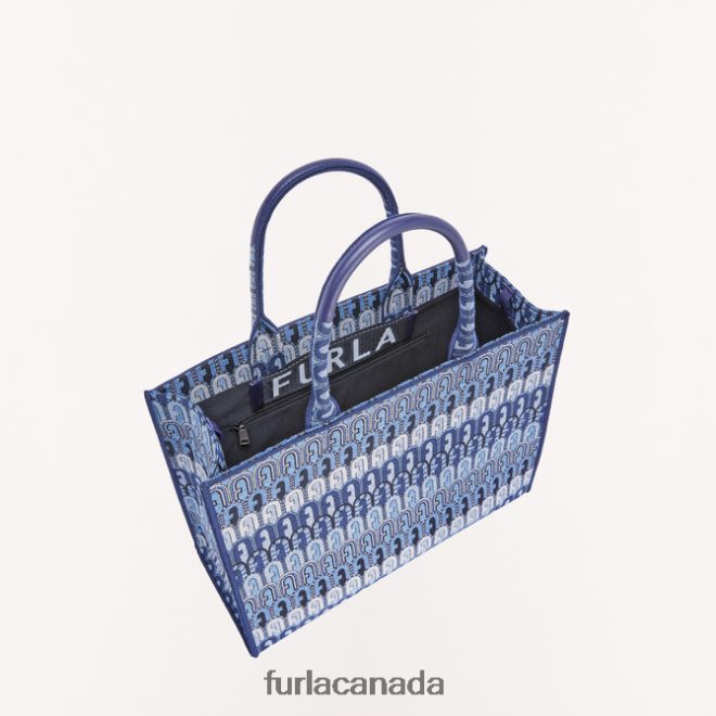 Opportunity tote l toni blue denim Furla Women JJN26T8 Accessories