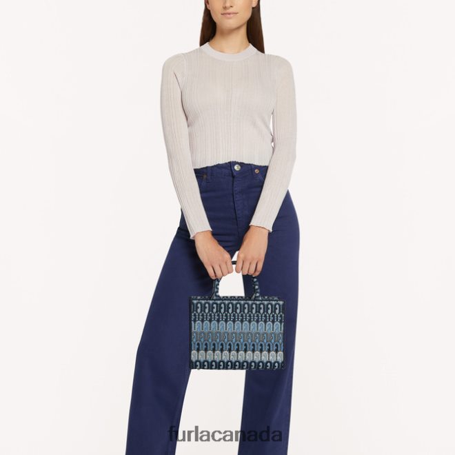 Opportunity tote s toni blue denim Furla Women JJN26T43 Accessories