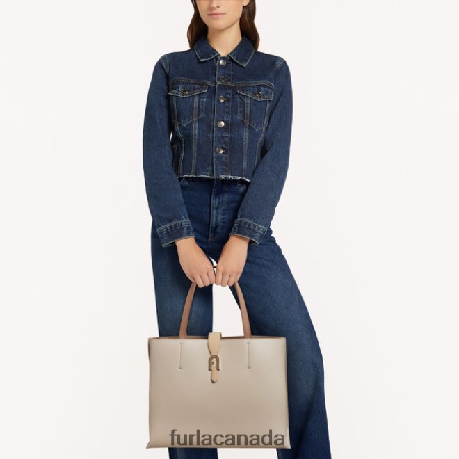 Sofia tote l fullmoon/greige/ballerina i Furla Women JJN26T12 Accessories